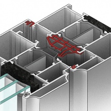 Joint central (Profil 3 joints) et isolation multi-chambres